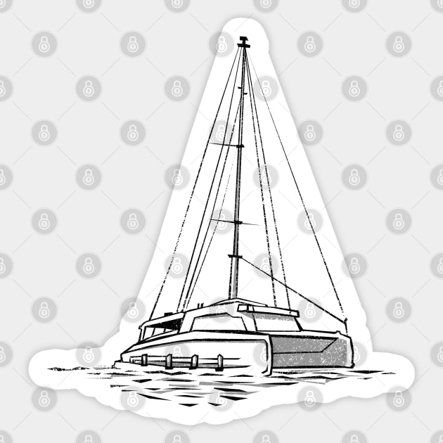 Sailboat Sticker by A-StyleDesigns